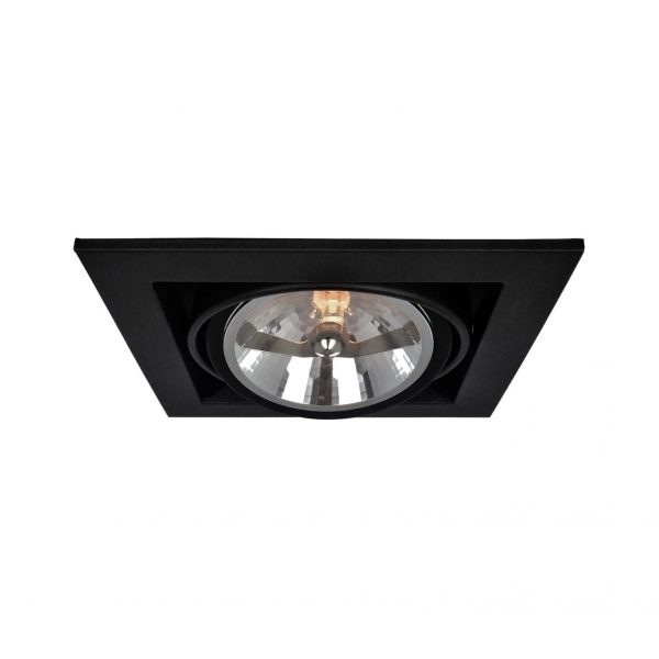 Встраиваемый светильник Arte Lamp Cardani A5935PL-1BK