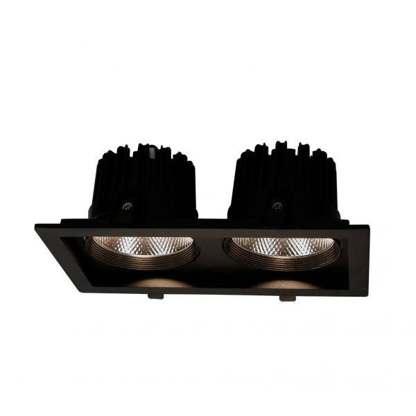 Встраиваемый светодиодный светильник Arte Lamp Privato A7018PL-2BK