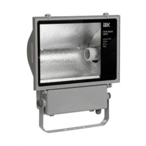 Прожектор металлогалогенный ГО03-400-01 симметричный 400Вт E40 IP65 серый IEK