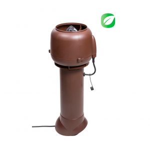 Вентилятор ECo110P/110/700 0 -600 м3/ч для биотуалетов и удаления радона коричневый