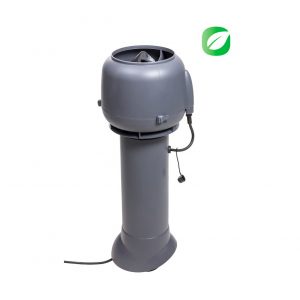 Вентилятор ECo110P/110/700 0 -600 м3/ч для биотуалетов и удаления радона серый