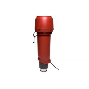 Вентилятор воздуховода E190 Р 0 - 500м3/ч красный