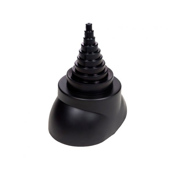 Антенный ворот EPDM-резина Ø12 - 90 мм черный