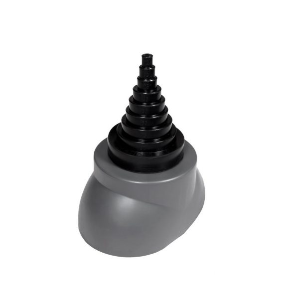 Антенный ворот EPDM-резина Ø12 - 90 мм серый