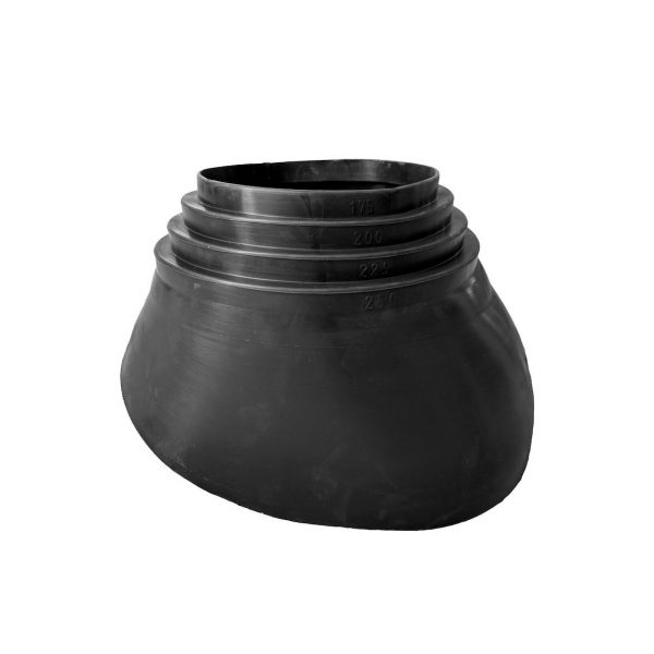 Антенный ворот EPDM-резина Ø175 - 250 мм черный