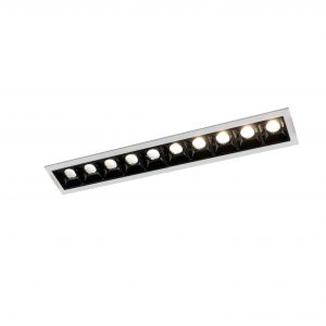 Встраиваемый светодиодный светильник Arte Lamp Grill A3153PL-10BK