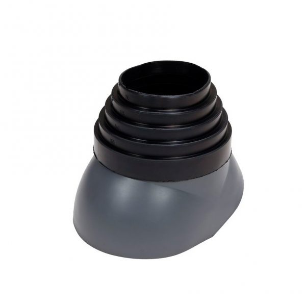Антенный ворот EPDM-резина Ø110 - 155 серый 1 Антенный ворот EPDM-резина Ø110 - 155 серый