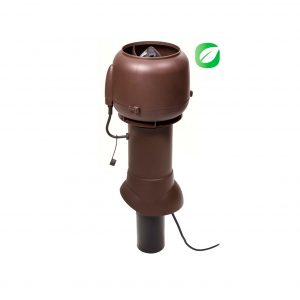 Вентилятор ECo110P/110/500 0 -600 м3/ч для биотуалетов и удаления радона коричневый