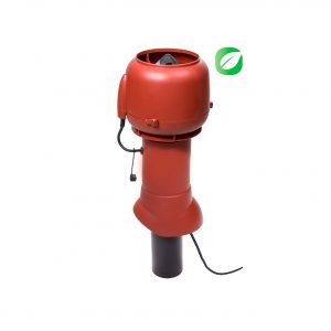 Вентилятор ECo110P/110/500 0 -600 м3/ч для биотуалетов и удаления радона красный
