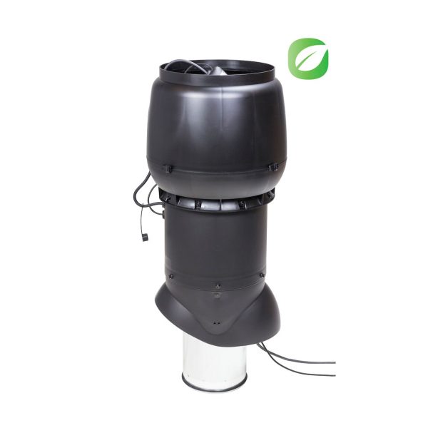Вентилятор воздуховода XL ECo250P/200/700 Р 0 - 1250м3/ч черный