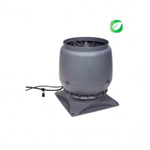 Вентилятор воздуховода ECo250S 0-1250м3/ч + основание серый