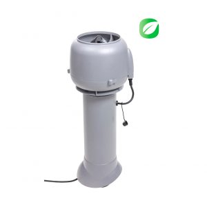 Вентилятор ECo110P/110/700 0 -600 м3/ч для биотуалетов и удаления радона светло-серый
