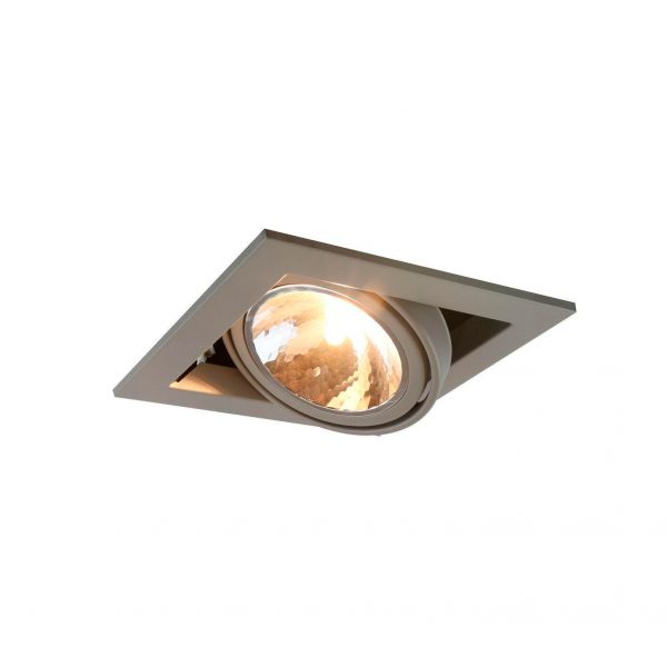 Встраиваемый светильник Arte Lamp Cardani Semplice A5949PL-1GY 1 Встраиваемый светильник Arte Lamp Cardani Semplice A5949PL-1GY