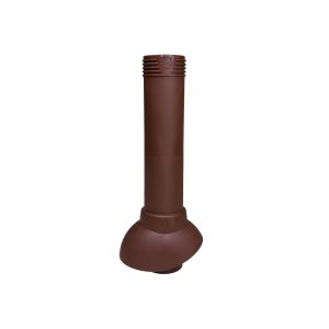 Вентиляционный выход канализационного стояка 110/500 мм шоколадный