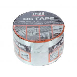Лента битумная для кровли TYTAN Professional RS TAPE 15см x 10м алюминий
