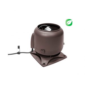 Вентилятор ECo110S 0 -600 м3/ч для биотуалетов и удаления радона коричневый