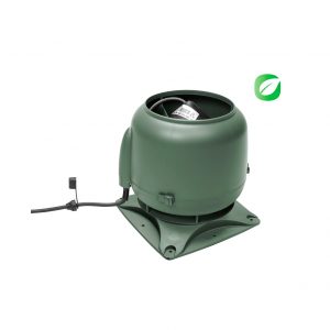 Вентилятор ECo110S 0 -600 м3/ч для биотуалетов и удаления радона зеленый
