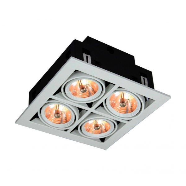 Встраиваемый светильник Arte Lamp Cardani A5930PL-4WH 1 Встраиваемый светильник Arte Lamp Cardani A5930PL-4WH