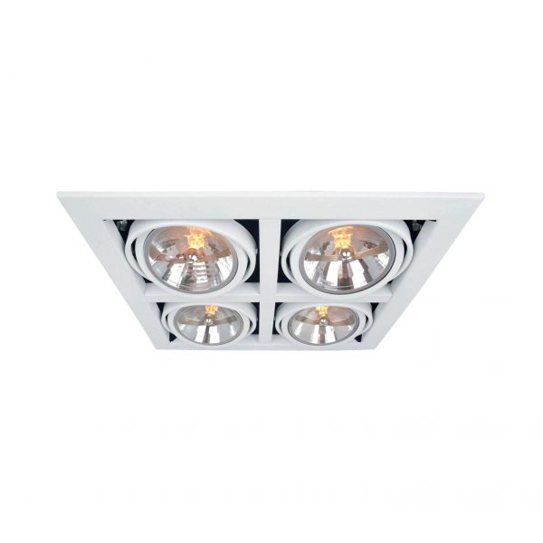 Встраиваемый светильник Arte Lamp Cardani A5935PL-4WH