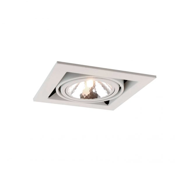 Встраиваемый светильник Arte Lamp Cardani Semplice A5949PL-1WH 1 Встраиваемый светильник Arte Lamp Cardani Semplice A5949PL-1WH