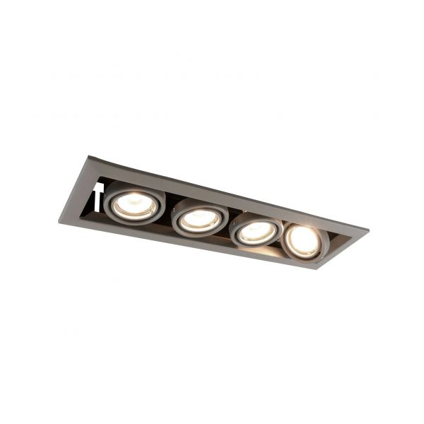 Встраиваемый светильник Arte Lamp Cardani Piccolo A5941PL-4GY 1 Встраиваемый светильник Arte Lamp Cardani Piccolo A5941PL-4GY