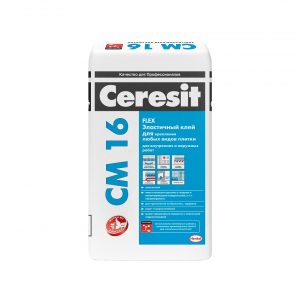 Клей для плитки Ceresit CM 16 (плитка) 25 кг