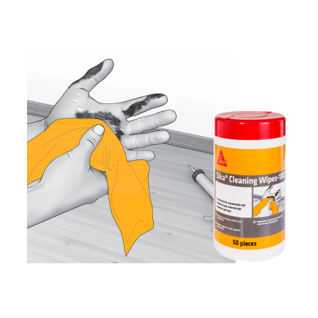 Sika Cleaning Wipes-100
