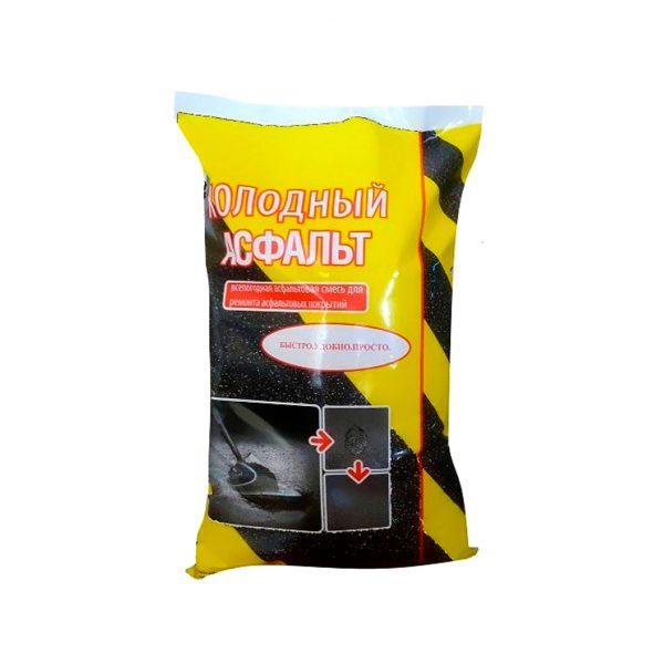 Холодный асфальт NovTecAs 30 кг крупная фракция 1 Холодный асфальт NovTecAs 30 кг крупная фракция