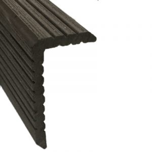 Уголок ДПК для террасной доски Darvolex, Ecodeck, Deckron (брашинг) внеш. Размер 35х70х4000 Венге