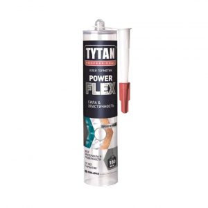 Монтажный клей TYTAN Professional Power flex белый 290 мл (6 шт)