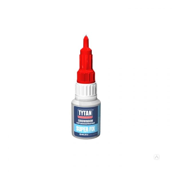 Клей цианоакрилатный TYTAN Professional EUROWINDOW Super Fix 20 гр.