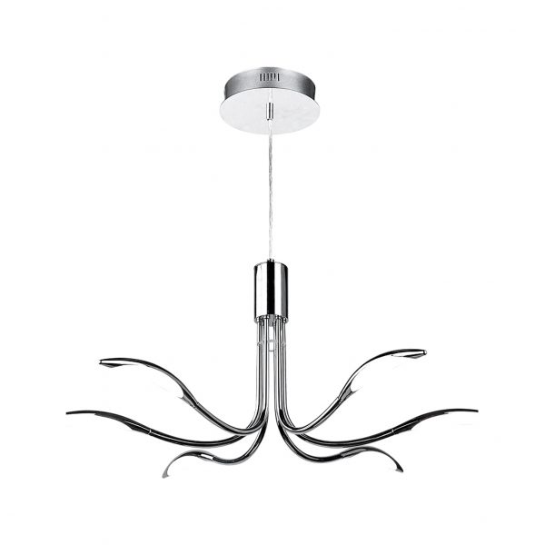 Подвесная светодиодная люстра Arte Lamp 39 A9442LM-6CC 1 Подвесная светодиодная люстра Arte Lamp 39 A9442LM-6CC