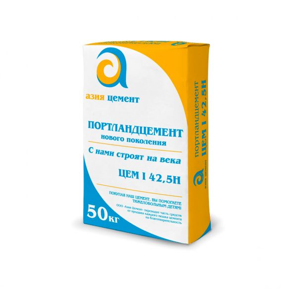 Азия цемент ЦЕМ I 42,5 Н