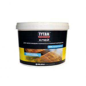 Клей TYTAN Professional для всех видов паркета и паркетной доски, 2-компонентный, 10 кг