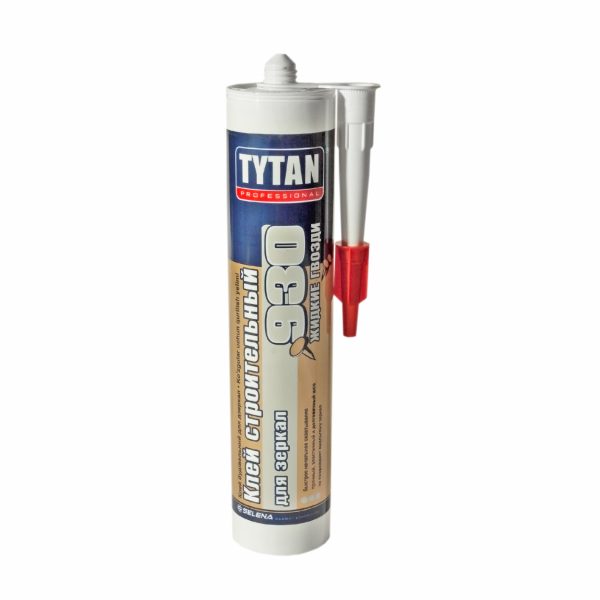 Строительный клей для зеркал TYTAN Professional №930 бежевый 380г 1 Строительный клей для зеркал TYTAN Professional №930 бежевый 380г