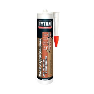 Строительный клей для панелей и молдингов TYTAN Professional №910 белый 440г