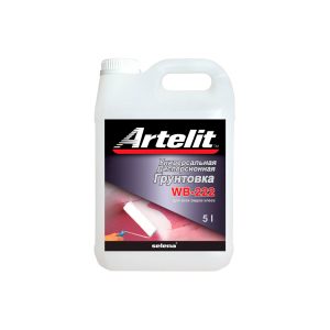 Грунтовка Artelit Professional WB-222 дисперсионная для всех видов клеев 5 кг