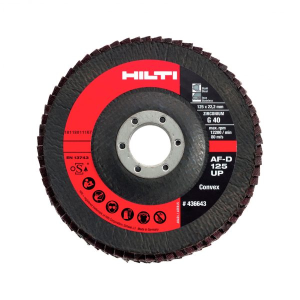 Отрезной диск Hilti AC-D125 InoxUP (1350) комплект 1 Отрезной диск Hilti AC-D 180 UP 2.5mm
