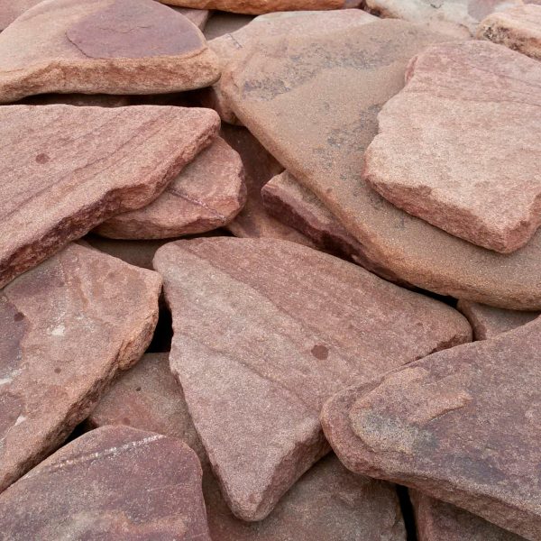 Камень облицовочный натуральный Песчаник розовый 1 Камень облицовочный натуральный Песчаник розовый