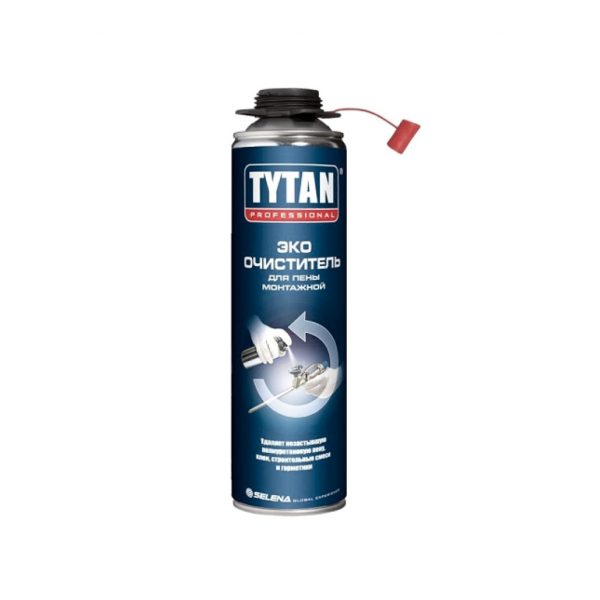 Очиститель для монтажной пены TYTAN Professional ЭКО 500 мл