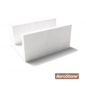 Газобетонный блок Aerostone U-образный 625x250x500 мм