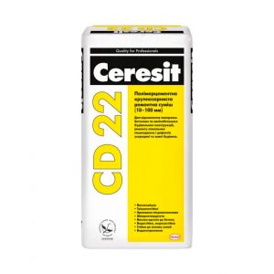 Крупнозернистая смесь для ремонта бетона Ceresit CD 22 25 кг