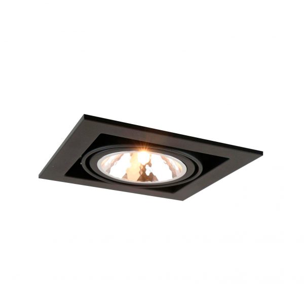 Встраиваемый светильник Arte Lamp Cardani Semplice A5949PL-1BK 1 Встраиваемый светильник Arte Lamp Cardani Semplice A5949PL-1BK