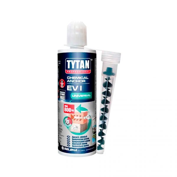 Анкер химический TYTAN Professional Универсальный EV-I 165 мл 1 Анкер химический TYTAN Professional Универсальный EV-I 165 мл