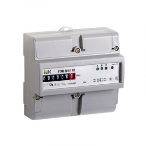 Счетчик электрической энергии трехфазный STAR 301/1 R2.2-1(7.5)М Т IEK