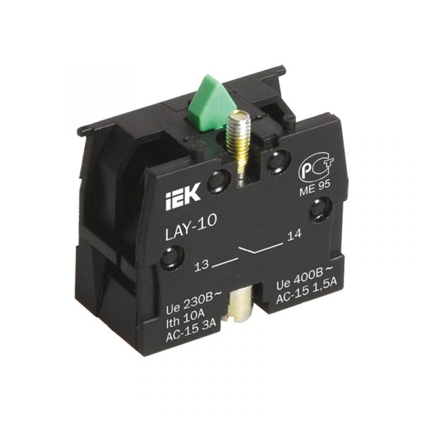Контактный блок 1з для серии LAY5 IEK