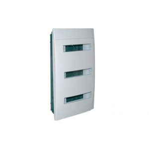 Распределительный шкаф Legrand Practibox 24 мод., IP40, встраиваемый, пластик, белая дверь, с клеммами