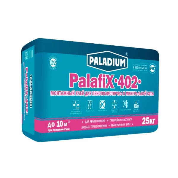 Кладочная теплоизоляционная смесь Paladium Palafix-407
