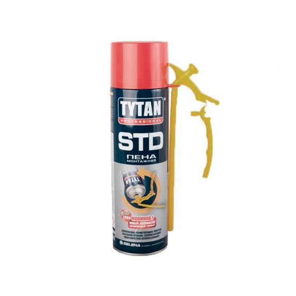 Пена монтажная TYTAN Professional STD ЭРГО 500 мл