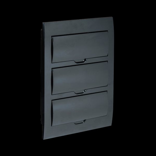 KREPTA 3 Корпус пластиковый ЩРВ-П-36 IP41 черный IEK 1 KREPTA 3 Корпус пластиковый ЩРВ-П-36 IP41 черный IEK